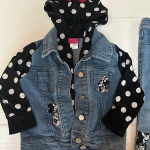2T Disney Minnie Denim Jacket and Jeans